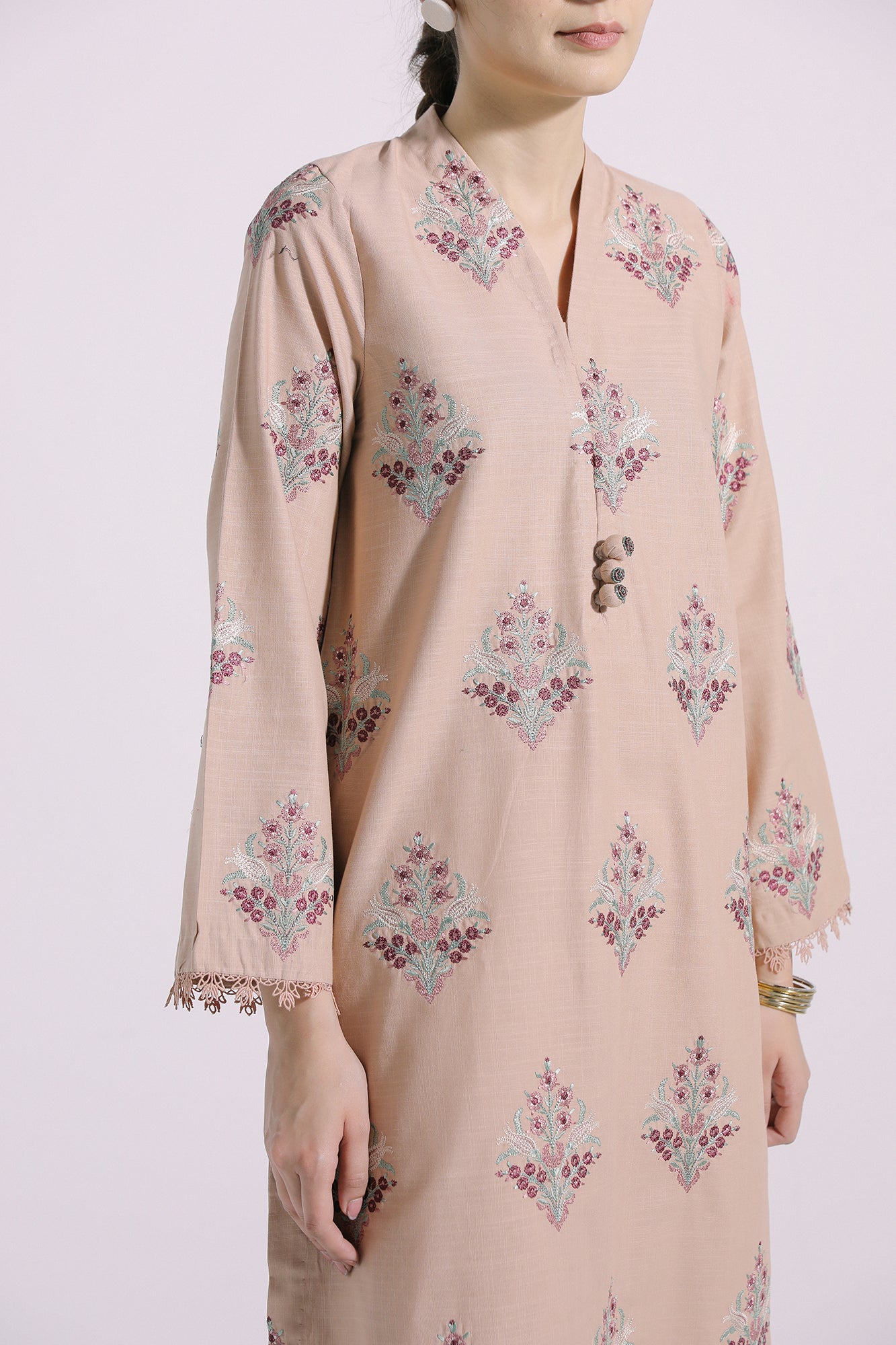 ETHNIC WOMEN ROZANA SHIRT 2022 PRET